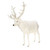 47" White Handcrafted Soft Plush Reindeer Stuffed Animal - IMAGE 1