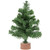 12" Mini Pine Full Artificial Christmas Tree, Unlit - IMAGE 1