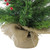 Mixed Cashmere Berry & Pinecone Medium Artificial Christmas Tree with Burlap Base - 24" - Unlit