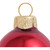 Pearl Finish Glass Christmas Ball Ornaments - 2" (50mm) - Red - 28ct - IMAGE 3