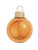 12ct Burnt Orange Pearl Glass Christmas Ball Ornaments 2.75" (70mm) - IMAGE 1