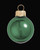 Shiny Finish Glass Christmas Ball Ornaments - 2.75" (70mm) - Emerald Green - 12ct - IMAGE 3