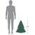 28" Balsam Pine Medium Artificial Christmas Tree - Unlit - IMAGE 6