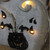 14" Black and White Battery Operated LED Lighted Ghosts Halloween Decor - IMAGE 4