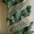 Pack of 12 Sparkling Green Chevron Print Wired Christmas Craft Ribbon 2.5" x 120 Yards - IMAGE 3