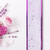 Pack of 12 Shimmering Purple Wired Christmas Craft Ribbon Spools - 2.5" x 120 Yards - IMAGE 2