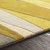 6' x 9' Gold Yellow and Slate Gray Rectangular Wool Area Throw Rug - IMAGE 4