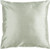 22" Shiny Solid Gray Square Throw Pillow Cover - IMAGE 2