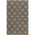5' x 8' Bloom Brown and Beige Hand Knotted Wool Area Throw Rug - IMAGE 1