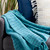 49" x 59" Summertime Breeze Ocean Blue and Teal Fringed Throw Blanket - IMAGE 2