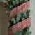 Red and Beige Chevron Wired Christmas Craft Ribbon 2.5" x 10 Yards - IMAGE 3
