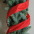 Shimmering Red Wired Christmas Craft Ribbon 2.5" x 10 Yards - IMAGE 3