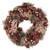 13.75" Fandango Pink Pine Cones and Berries Artificial Christmas Wreath - Unlit - IMAGE 1