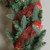 Red Metallic Christmas Wired Craft Ribbon 2.5" x 10 Yards - IMAGE 3