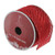 Red Metallic Christmas Wired Craft Ribbon 2.5" x 10 Yards - IMAGE 1