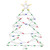 18" Lighted Christmas Tree Window Silhouette - IMAGE 2