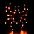 Lighted Spider Halloween Window Decoration - 14"