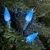 LED Faceted C6 Christmas Lights - Blue - 23' Green Wire - 70ct - IMAGE 3