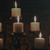 LED Lighted Flickering Candles in a Fireplace Canvas Wall Art - 12" x 15.75" - IMAGE 3