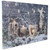LED Lighted Winter Candles Christmas Canvas Wall Art - 15.75" x 23.75" - IMAGE 6