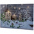 Country Rustic Winter Christmas LED Lighted Canvas Wall Art 23.5" x 15.5" - IMAGE 1