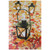 LED Lighted Autumn Leaves and Lanterns Fall Harvest Canvas Wall Art - 23.5" x 15.5" - IMAGE 2