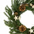 Pine Cones and Stars Pine Sprig Christmas Wreath, 10-Inch, Unlit - IMAGE 3