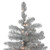 7.5' Pre-Lit Full Metallic Tinsel Artificial Christmas Tree, Clear Lights - IMAGE 2