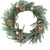 Classic Pine with Pine Cones and Stars Artificial Christmas Wreath, 13-Inch, Unlit - IMAGE 1