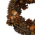 Pine Cones and Gourds Autumn Harvest Wreath, 13.25-Inch, Unlit - IMAGE 3