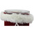 3.25" Cherry Red and White Santa Claus Candle Holder - IMAGE 3