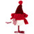 Bird with Scarf and Winter Hat Christmas Standing Figure - 8.5" - Red and White - IMAGE 6