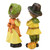 Set of 2 Traditionally Dressed Boy and Girl Pilgrim Thanksgiving Figurines 7.5" - IMAGE 4
