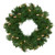 Pre-Lit Deluxe Windsor Pine Artificial Mini Christmas Wreath - 10" - Clear Lights - IMAGE 2