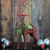 16.75" Red Plaid Standing Stuffed Reindeer Christmas Decoration - IMAGE 3