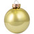 2-Finish Glass Ball Christmas Ornaments - 2.5" (65mm) - Gold and Bronze - 9ct - IMAGE 5