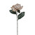 20" Pink and Green Artificial Magnolia Flower Crafting Stem - IMAGE 1