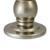 4.5" Champagne Gold Shiny Ceramic Pillar and Tea Candle Holder - IMAGE 3
