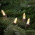 Mini Commercial Length Christmas Light Set - Clear - 68' Brown Wire - 300ct - IMAGE 3