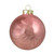 6ct Shiny and Matte Baby Pink Glass Ball Christmas Ornaments 3.25" (80mm) - IMAGE 2