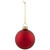 2-Finish Glass Ball Christmas Ornaments - 2.5" (60mm) - Apple Red - 9ct - IMAGE 4