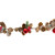 Pine Cones and Berries with Ornaments Christmas Twig Garland - 39.5" x 3" - Unlit - IMAGE 3