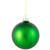 2-Finish Glass Ball Christmas Ornaments - 4" (100mm) - Green - 4ct - IMAGE 4