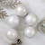 6ct White Pearl and Matte Christmas Ball Ornaments 3.25" (80mm) - IMAGE 2