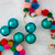 6ct Shiny and Matte Turquoise Green Glass Ball Christmas Ornaments 3.25" (80mm) - IMAGE 2