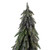 Downswpt Glittered Pine Tree in Burlap Base - 20" - Unlit - IMAGE 3