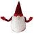 11.5" Red and White Shapely Sammy Christmas Santa Gnome Figure - IMAGE 1