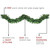 Pre-Lit Olympia Pine Artificial Christmas Garland - 27' x 14" - Warm White LED Lights - IMAGE 3