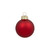 2-Finish Christmas Glass Ball Ornaments - 1.5" (40mm) - Red - 10ct - IMAGE 4