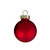 10ct Red 2-Finish Glass Christmas Ball Ornaments 1.75" (45mm) - IMAGE 3